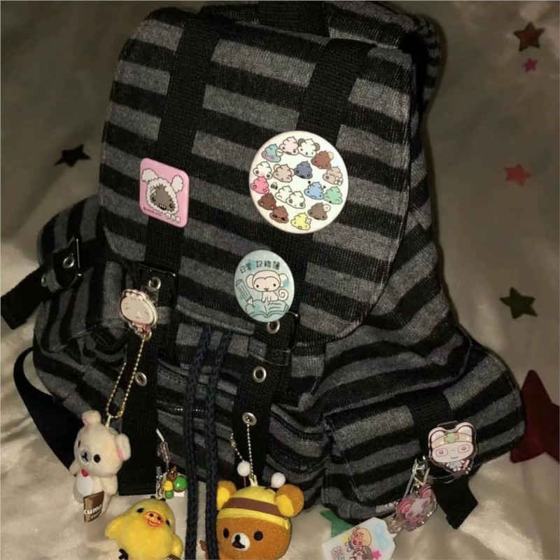Women'S Fashion Backpack - Harajuku Vintage Backpack Women Unique Color