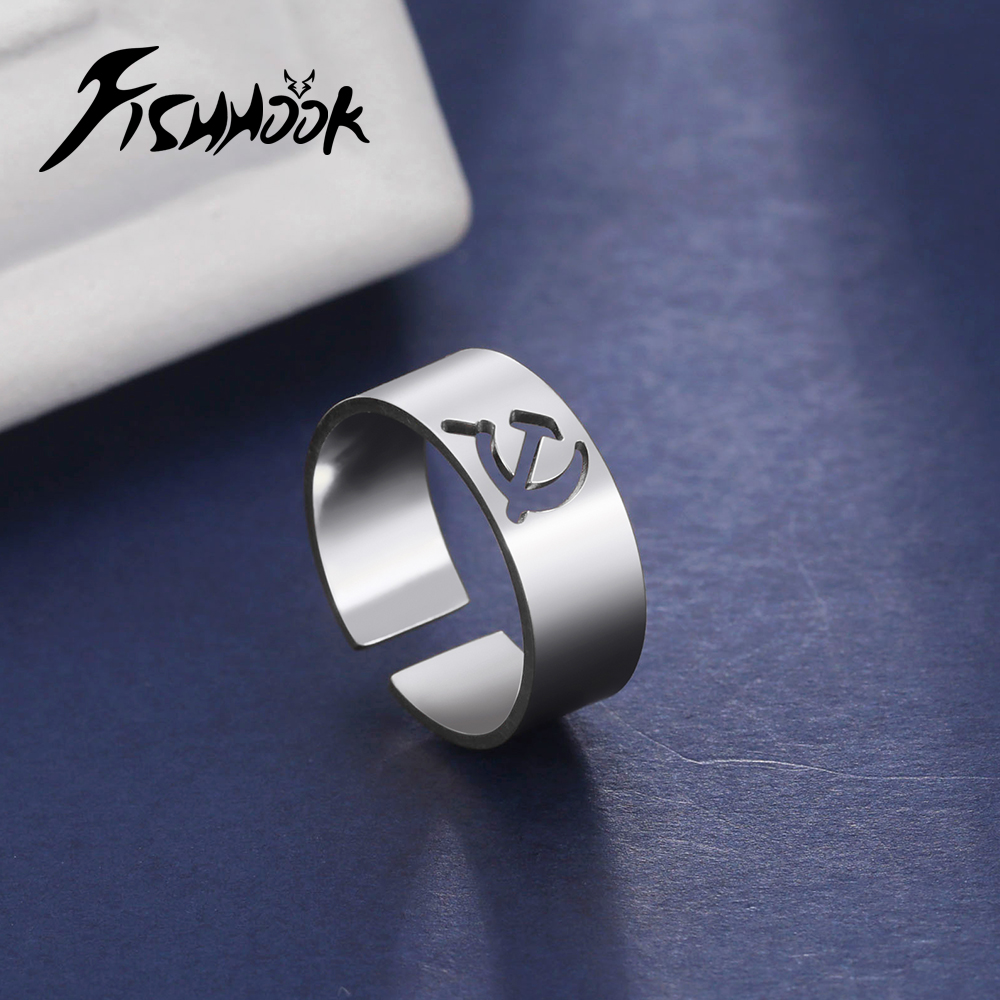 Women'S Fashion Revolution - Soviet Hammer Sickle Finger Ring for
