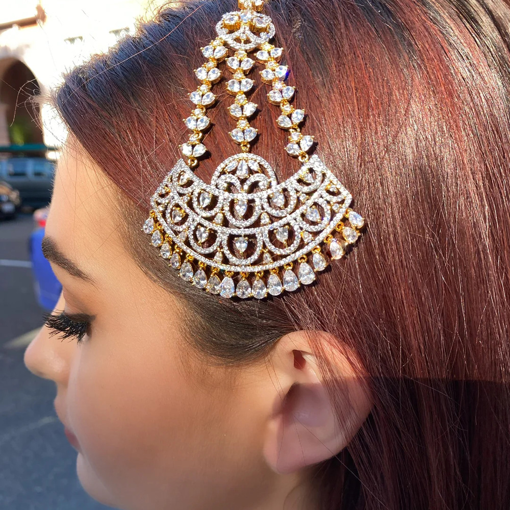 Women'S Fashion Of The 1920S - Stonefans Teardrop Tiara for Wedding Bride
