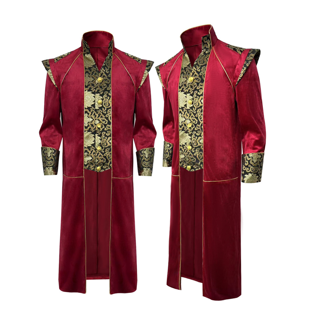 Women'S Fashion Jackets - Adult Men Medieval Cosplay Black Jackets