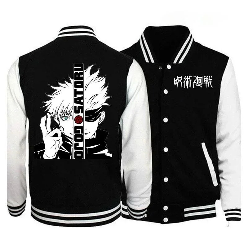 Women'S Fashion Jackets - Anime Jujutsu Kaisen Gojo Satoru Baseball