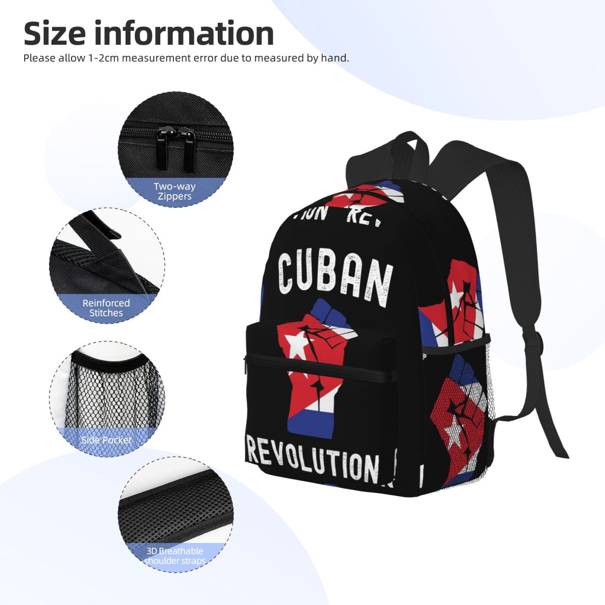 Cuban Revolution Cuba Flag Des - Women'S Fashion Revolution ulasan dan harga