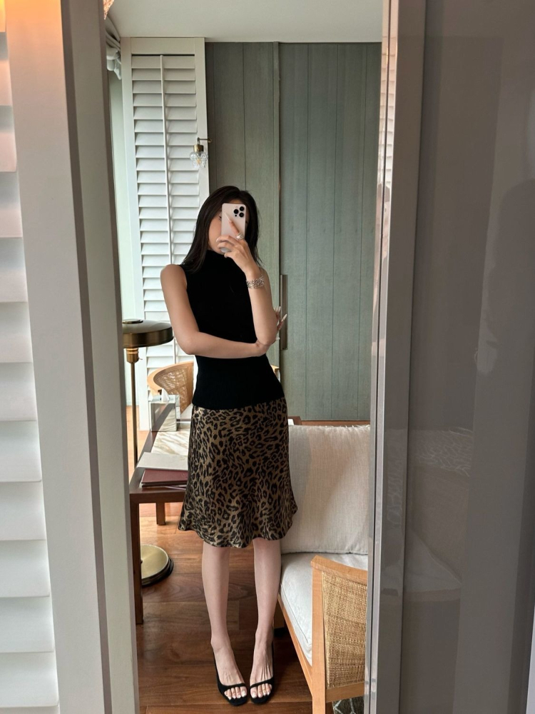Vintage Gilded Leopard Pattern - Women'S Fashion Gilded Age ulasan dan harga