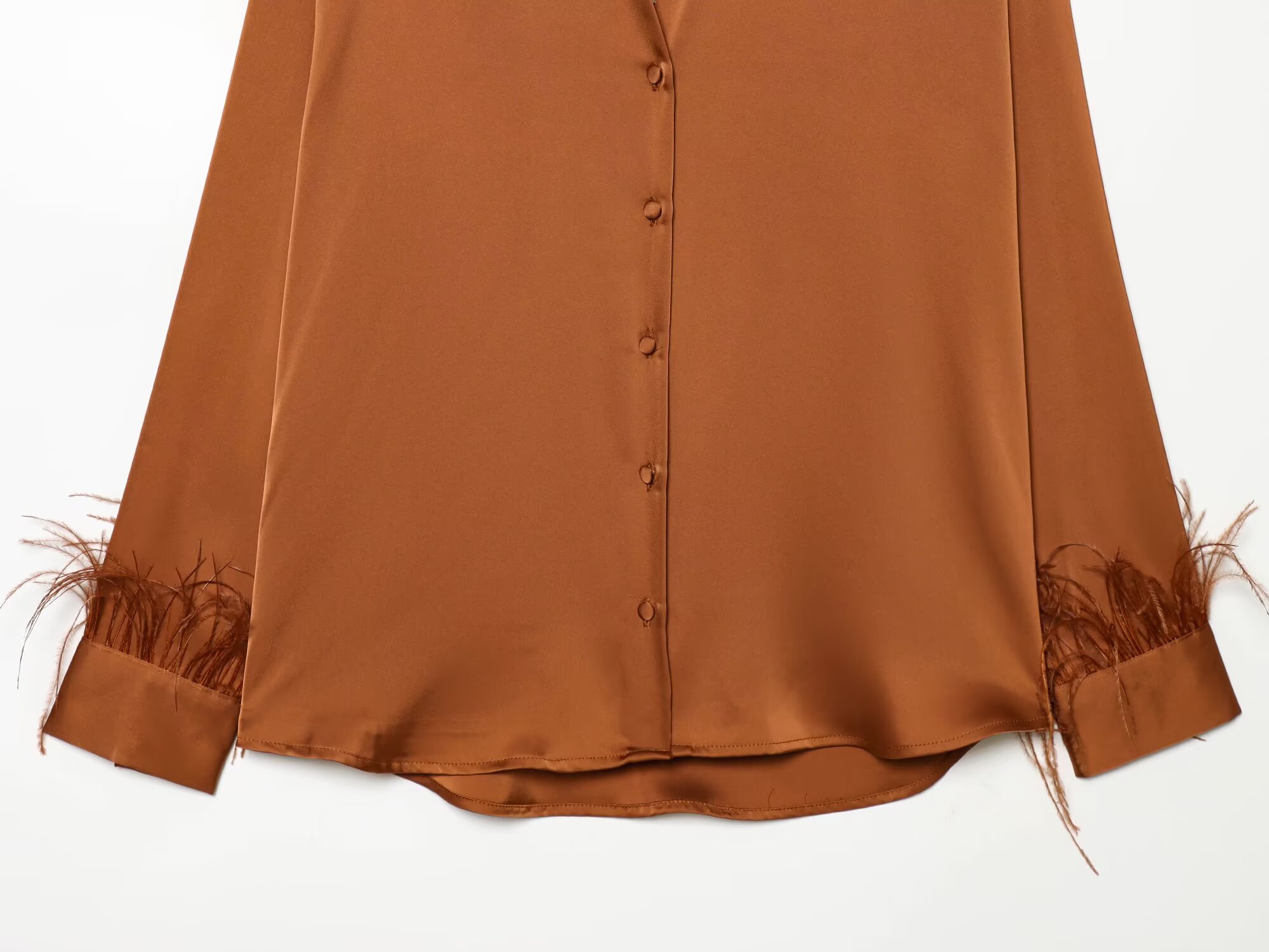 KONDALA Vintage Solid Orange T - Women'S Fashion Trends Fall 2025 ulasan dan harga