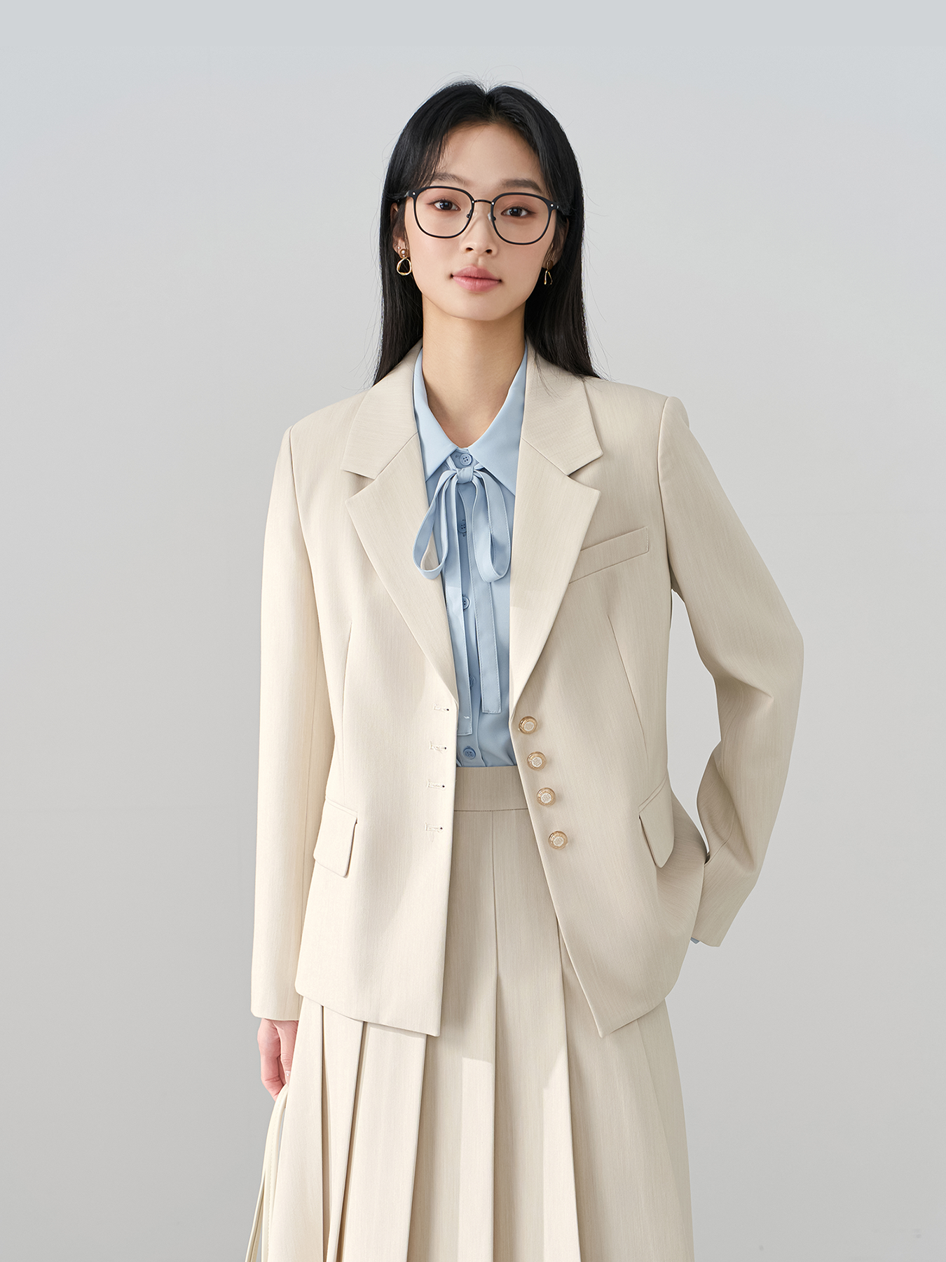 Allingentle Skirt Suit Women's - Women'S Fashion Jackets ulasan dan harga