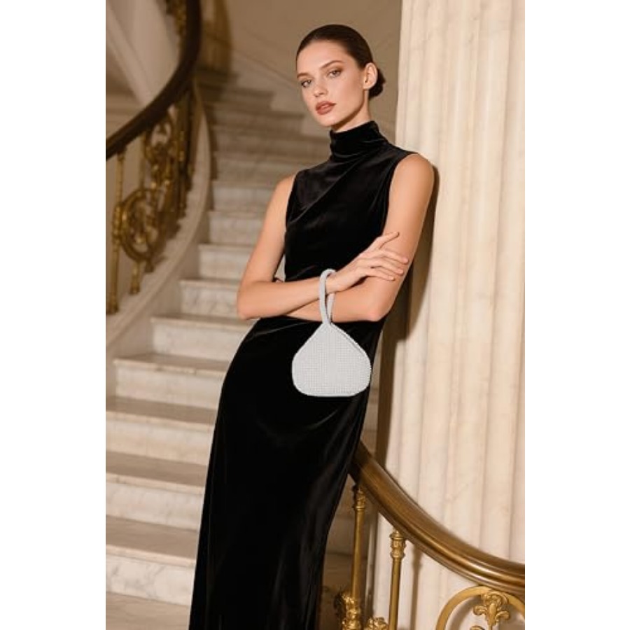 Women's Rhinestone Clutch Even - Women'S Fashion Of The 1920S ulasan dan harga