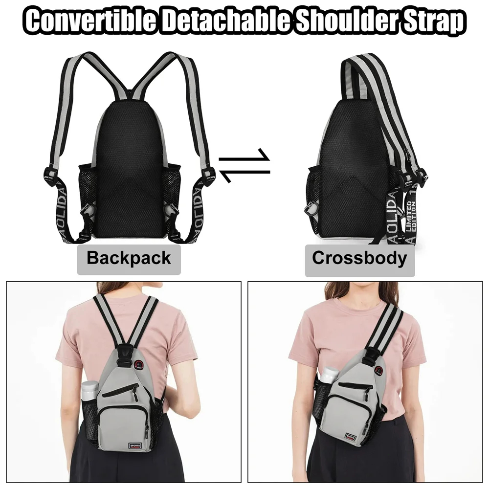 Multi-pocket Casual Chest Bag  - Women'S Fashion Backpack ulasan dan harga