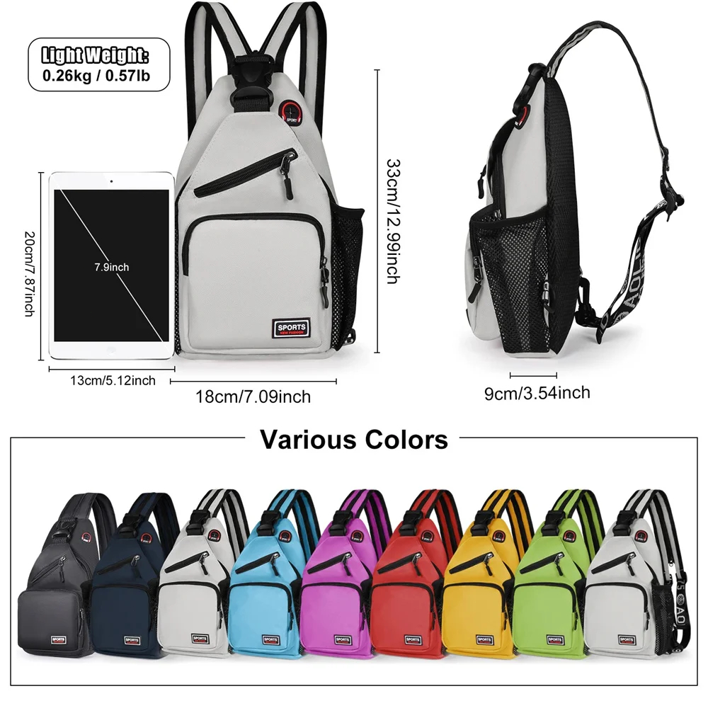 Multi-pocket Casual Chest Bag  - Women'S Fashion Backpack ulasan dan harga