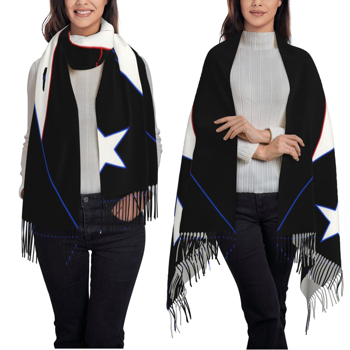 Boricua Revolution Scarf Tasse - Women'S Fashion Revolution ulasan dan harga
