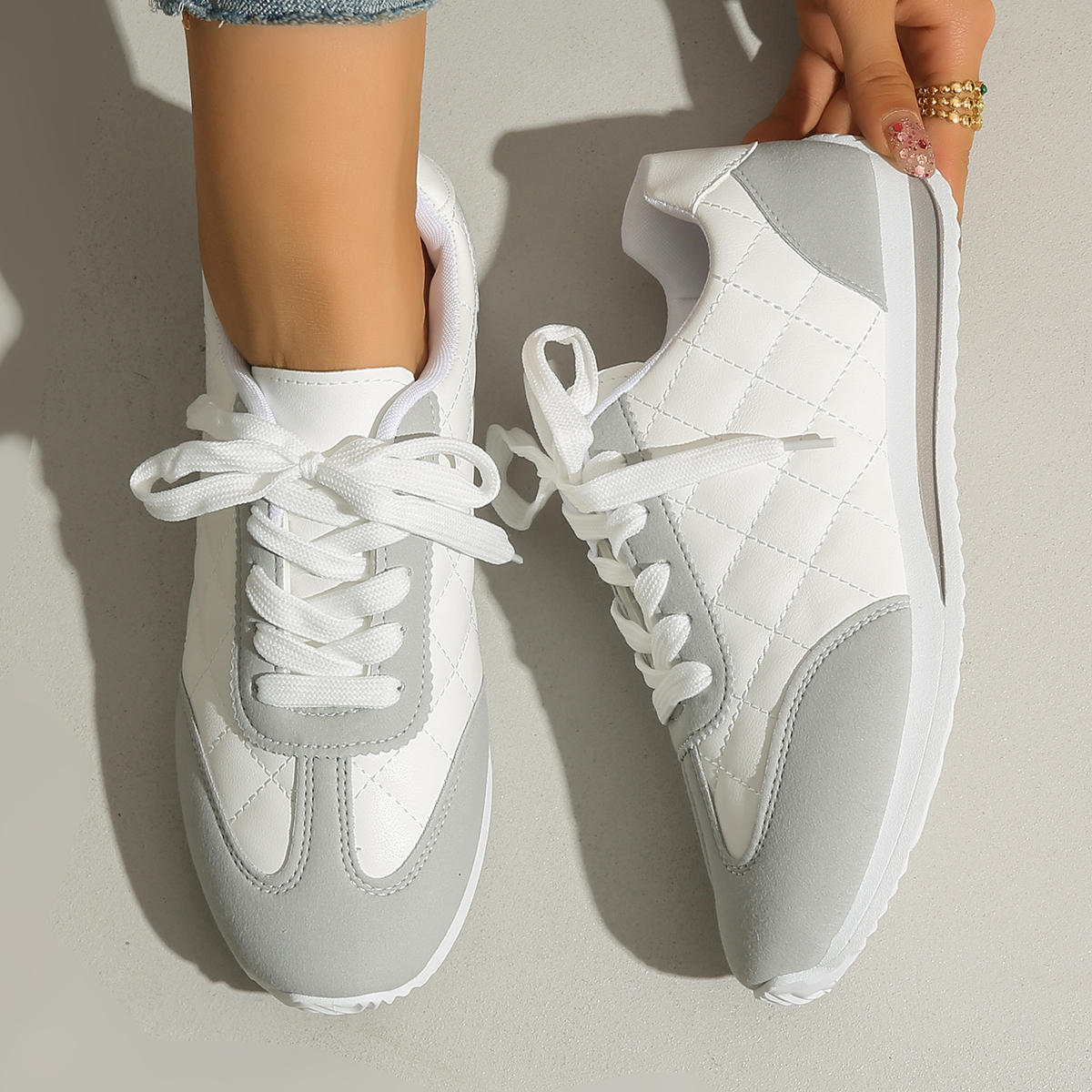 Women Causal Sneakers Trendy L - Sneakers Fashion Women ulasan dan harga