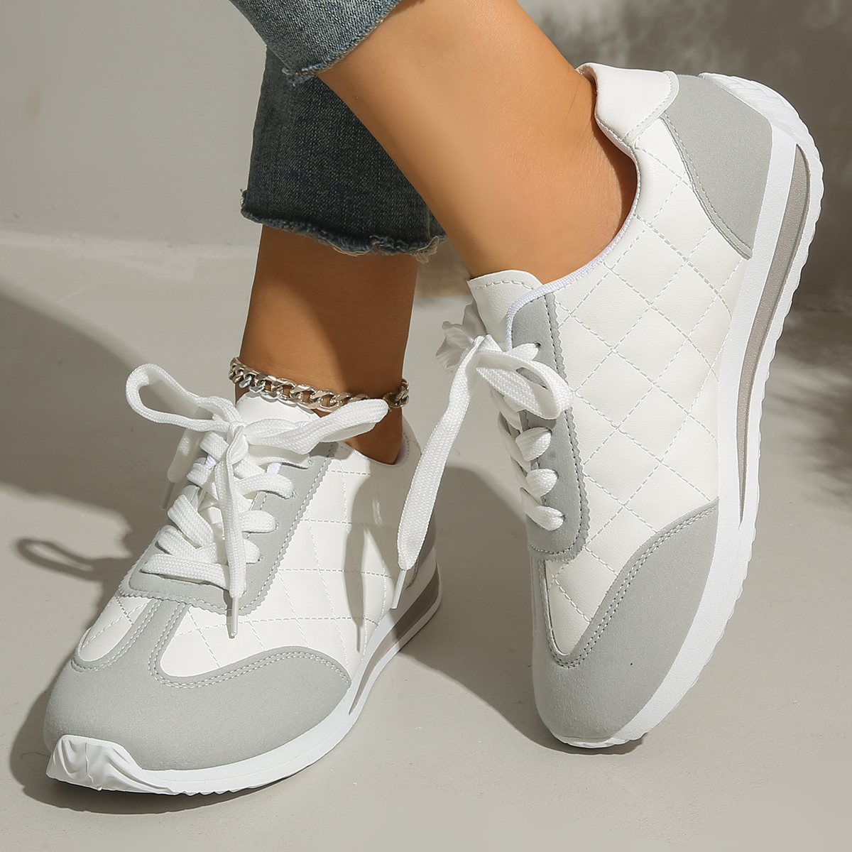 Women Causal Sneakers Trendy L - Sneakers Fashion Women ulasan dan harga