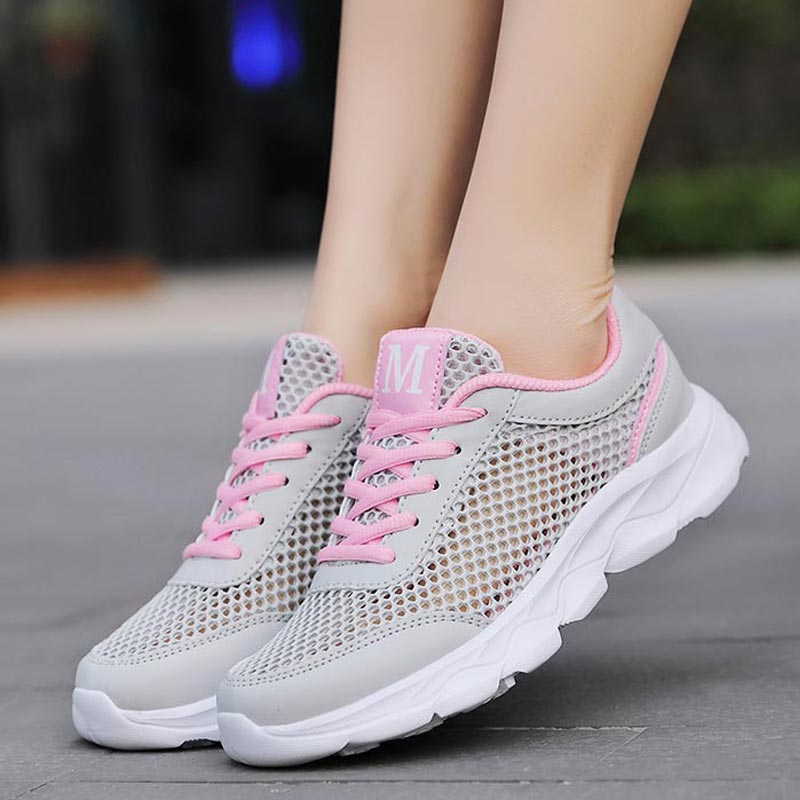 Summer Breathable Sneakers Wom - Women'S Fashion Gumboots ulasan dan harga