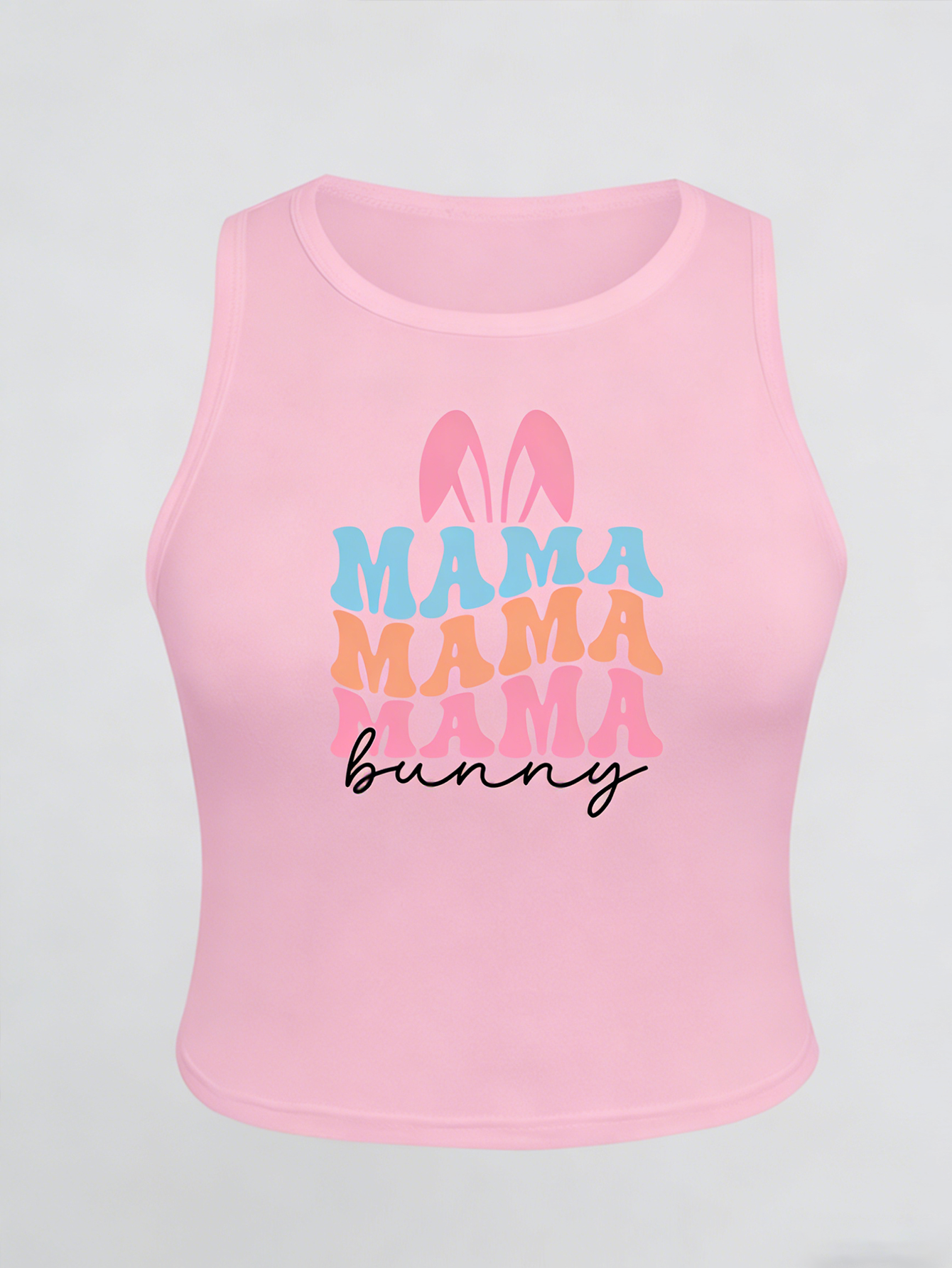 Large size Easter pattern prin - Women'S Fashion Vest Tops ulasan dan harga