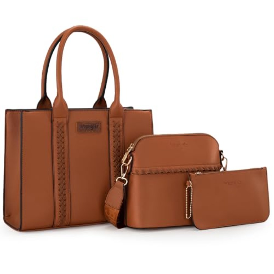 Wrangler 3Pcs Purses for Women - Crossbody Bag Women ulasan dan harga