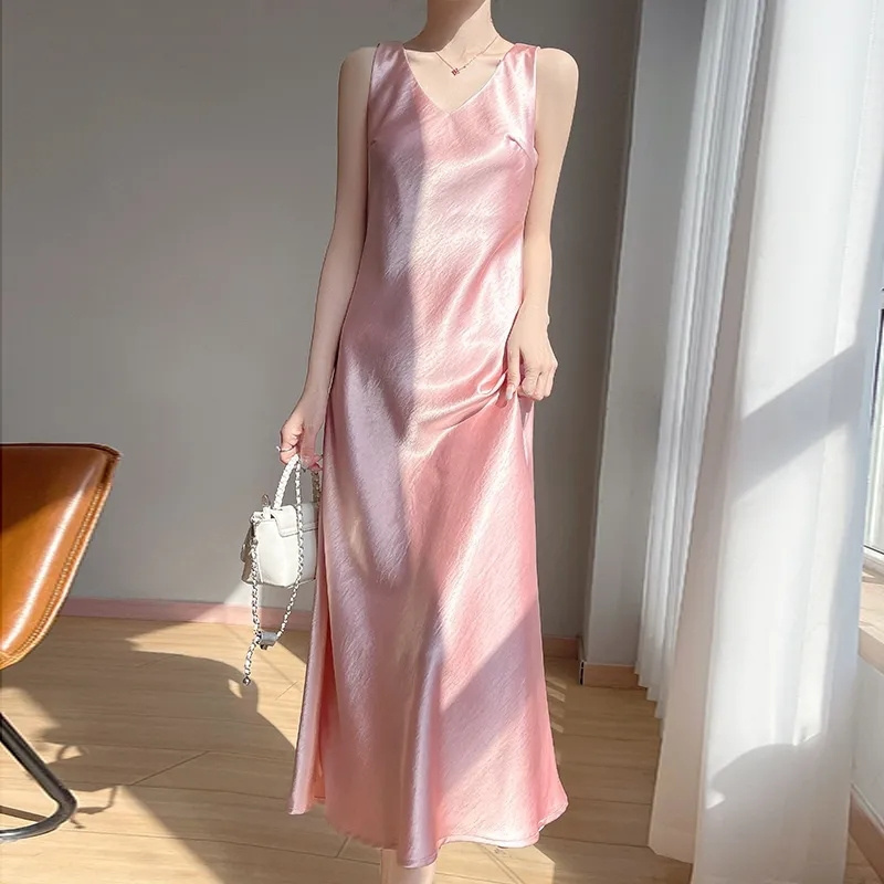 Women High-end Gilded Satin Lo - Women'S Fashion Gilded Age ulasan dan harga