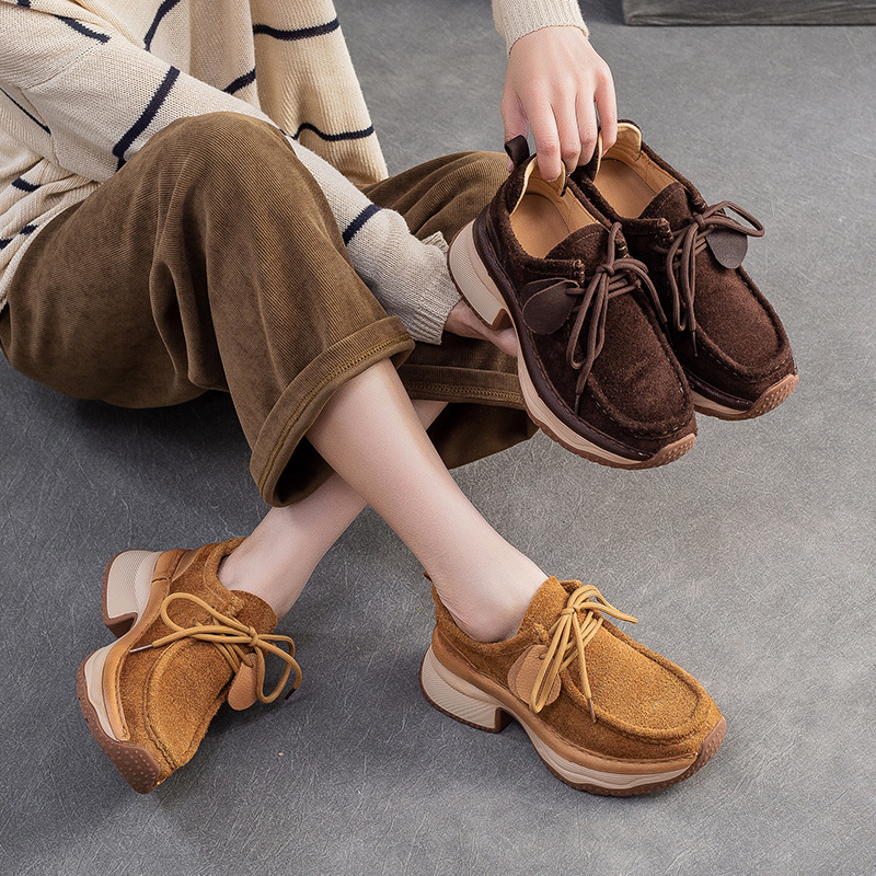 2025 autumn new first-layer co - Sneakers Fashion Women ulasan dan harga