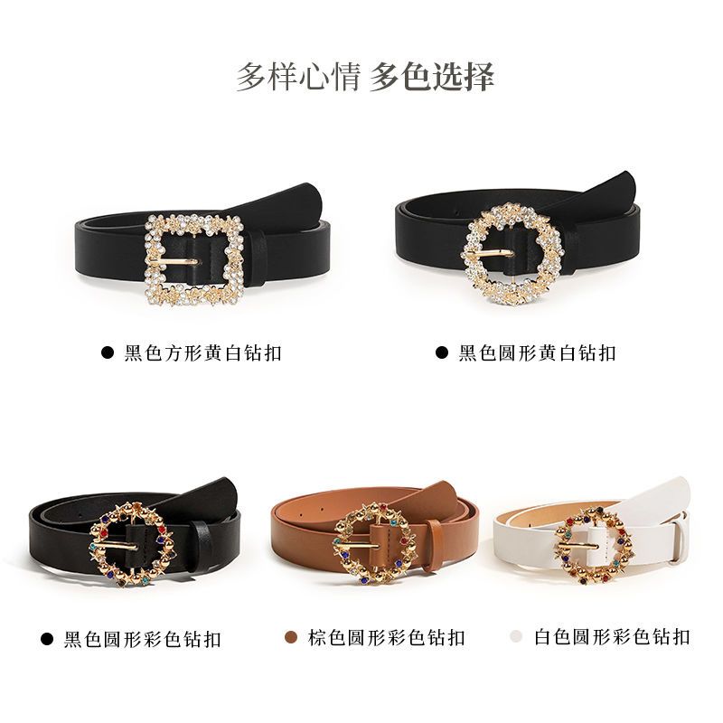 Rhinestone Buckle Belt Western - Women'S Fashion Trends Fall 2025 ulasan dan harga
