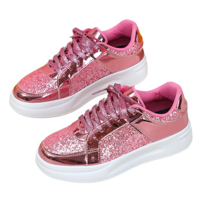 Fashion Sequin Shoes Women Cas - Sneakers Fashion Women ulasan dan harga