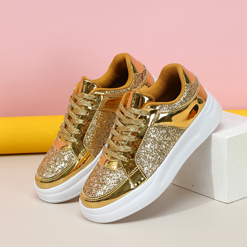 Fashion Sequin Shoes Women Cas - Sneakers Fashion Women ulasan dan harga