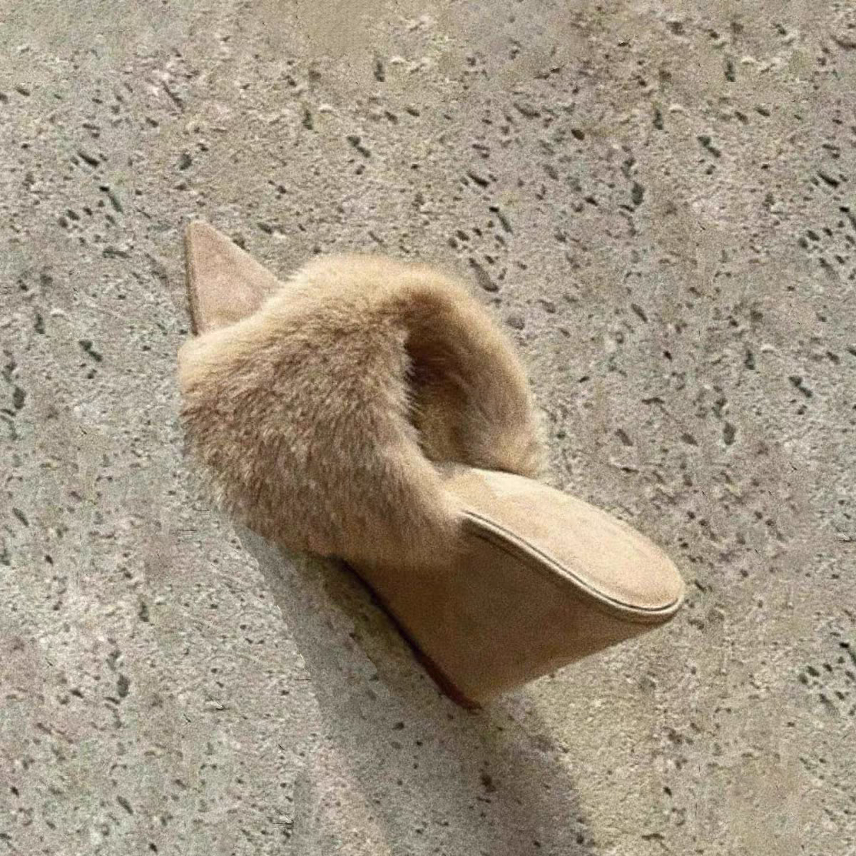 Women's Fur Wedge Slippers Fal - Women'S Fashion Trends Fall 2025 ulasan dan harga