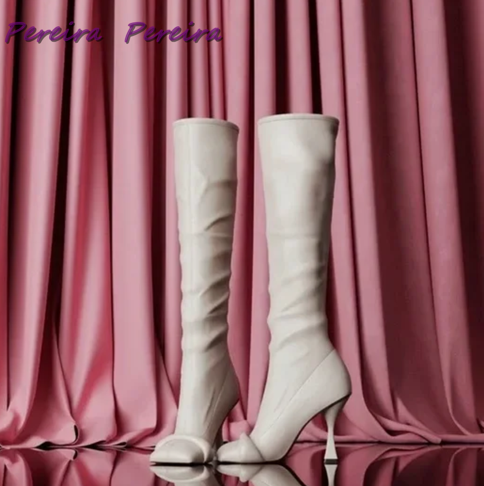 Solid Strange Style Knee-High  - Women'S Fashion Winter 2025 ulasan dan harga