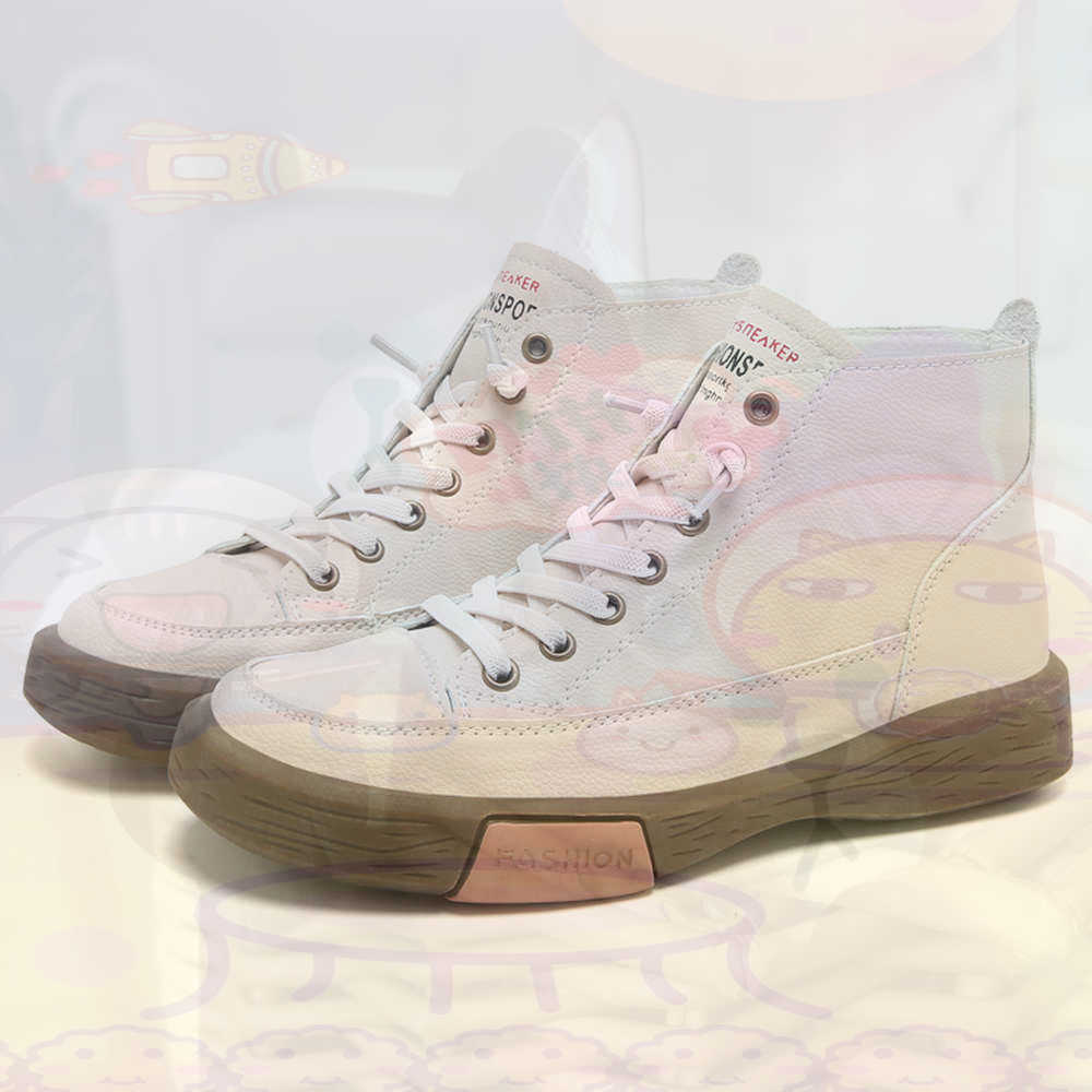 High Top Hi Cut Offers Skatebo - Women'S Fashion Hiking Boots ulasan dan harga