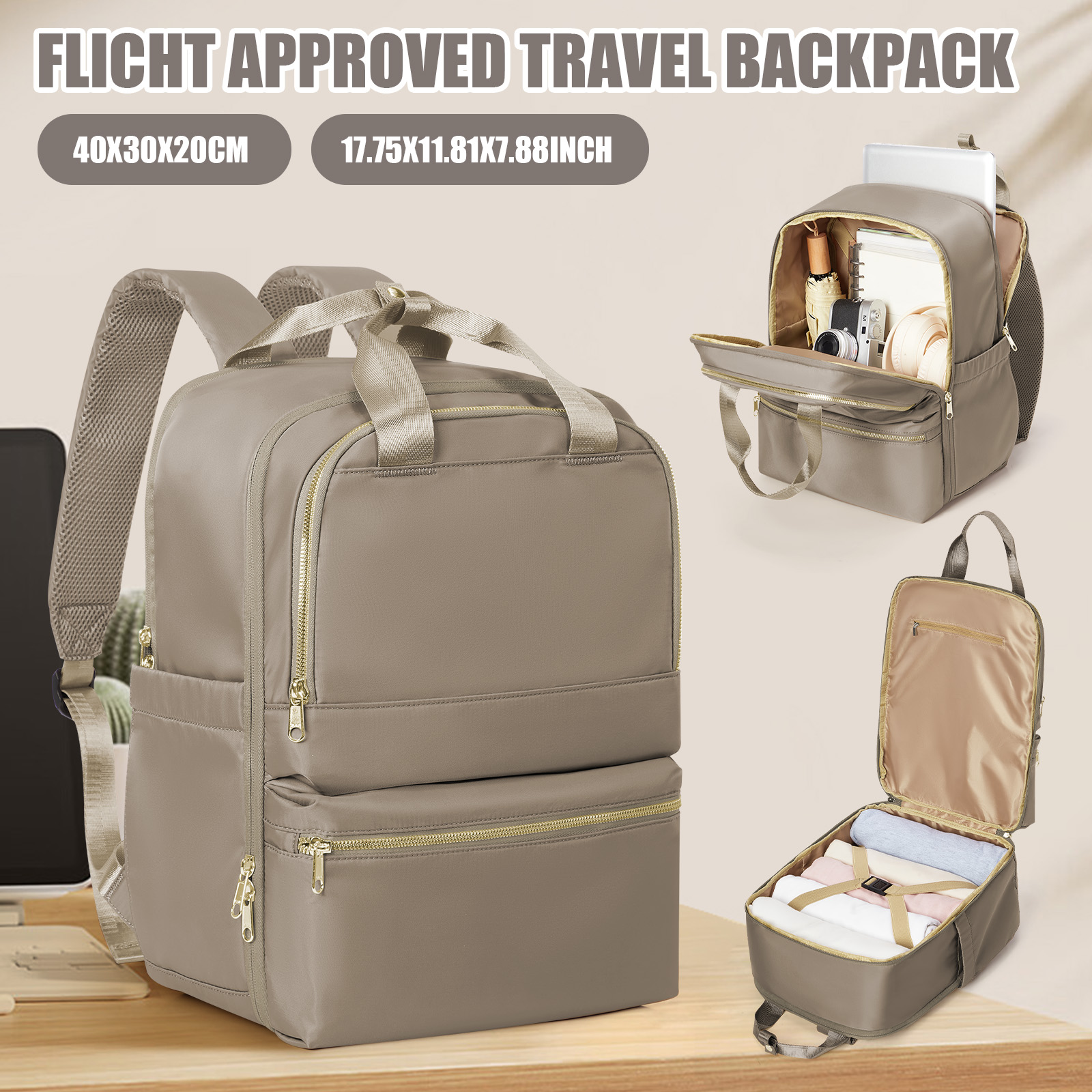 Ryanair 40x30x20 Travel Backpa - Women'S Fashion Backpack ulasan dan harga