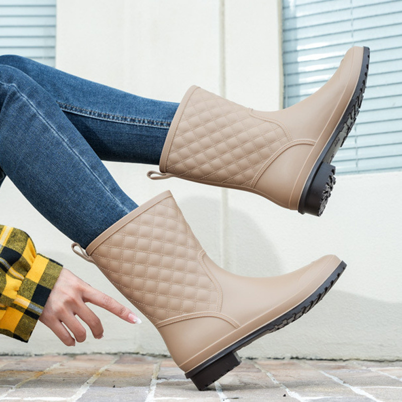 Unisex Wellies Women's Waterpr - Women'S Fashion Gumboots ulasan dan harga