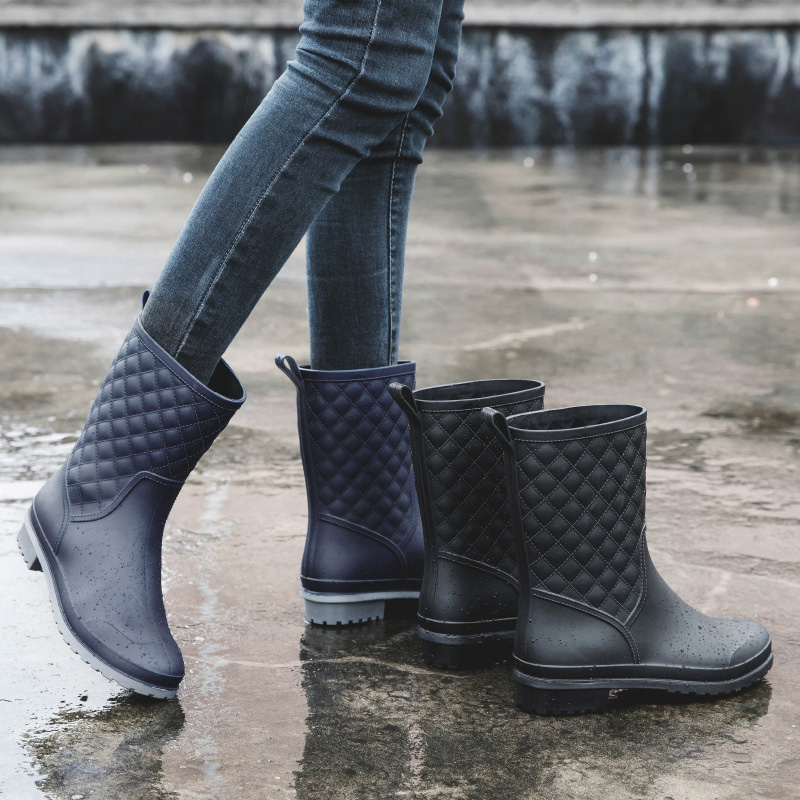 Unisex Wellies Women's Waterpr - Women'S Fashion Gumboots ulasan dan harga
