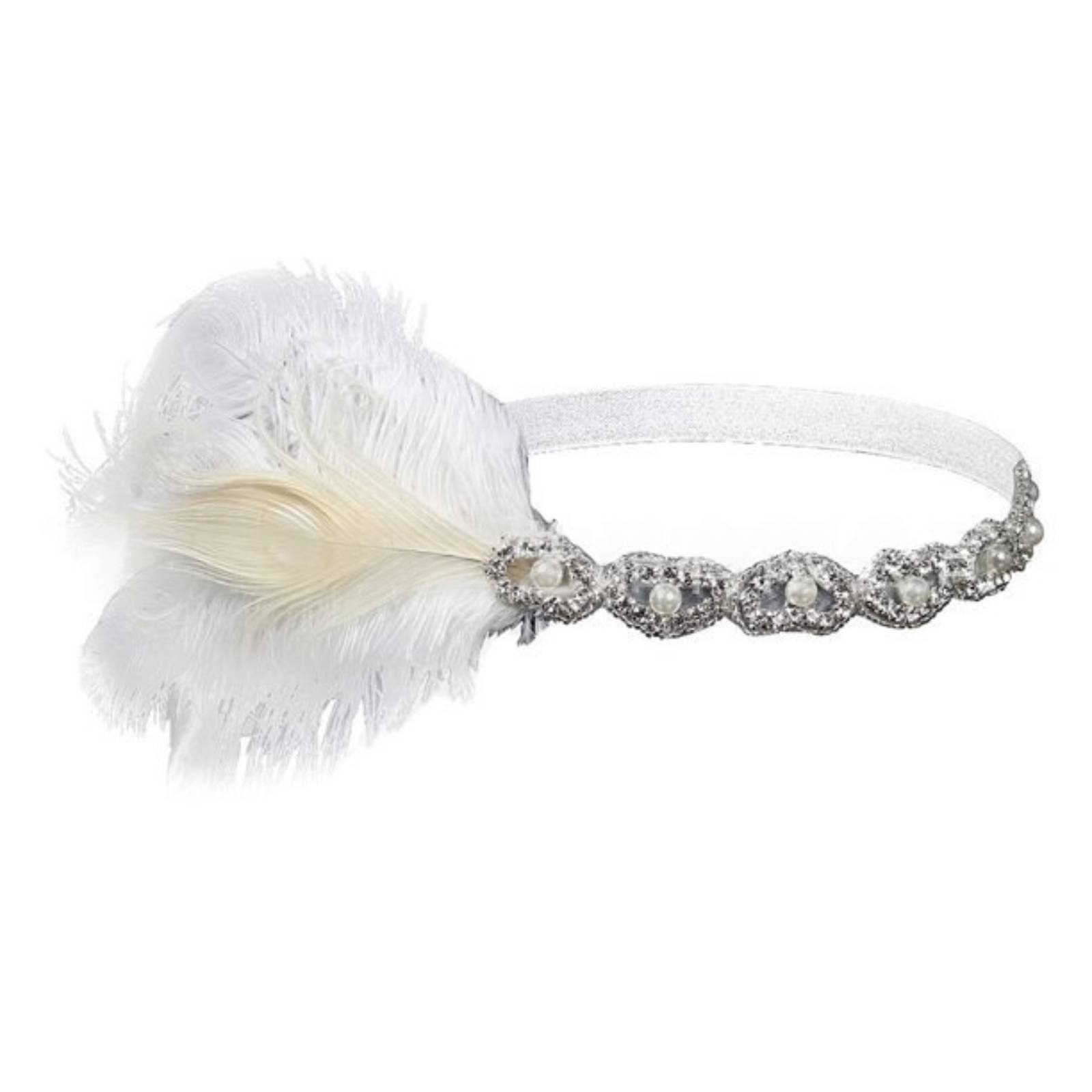 Jazz Age Feather Headband Vint - Women'S Fashion Of The 1920S ulasan dan harga