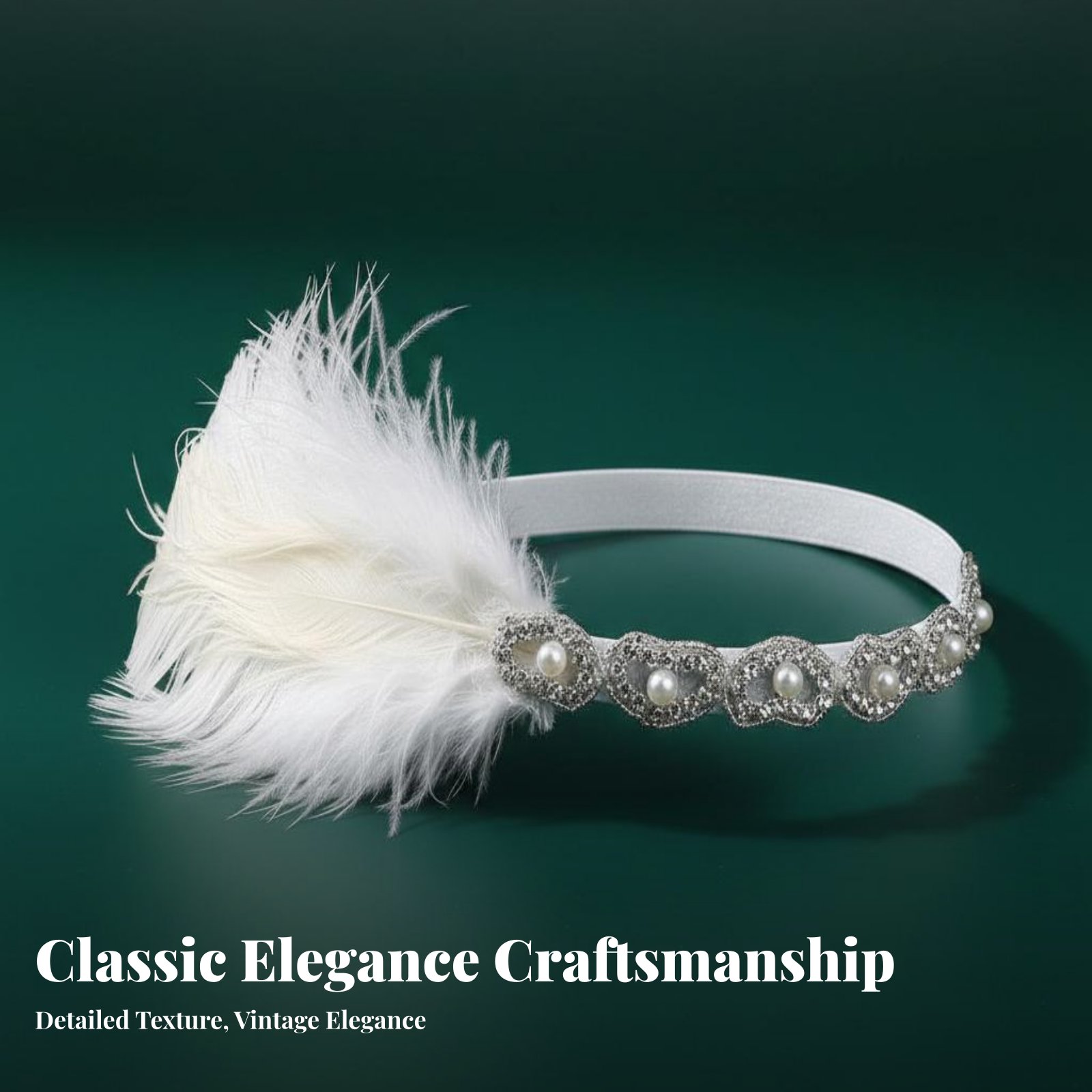 Jazz Age Feather Headband Vint - Women'S Fashion Of The 1920S ulasan dan harga