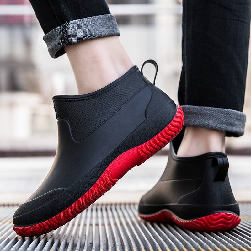 Fashion Couple's Rain Boots Ru - Women'S Fashion Gumboots ulasan dan harga