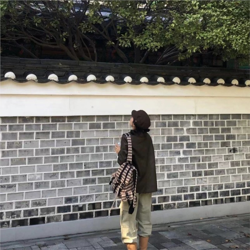 Harajuku Vintage Backpack Wome - Women'S Fashion Backpack ulasan dan harga