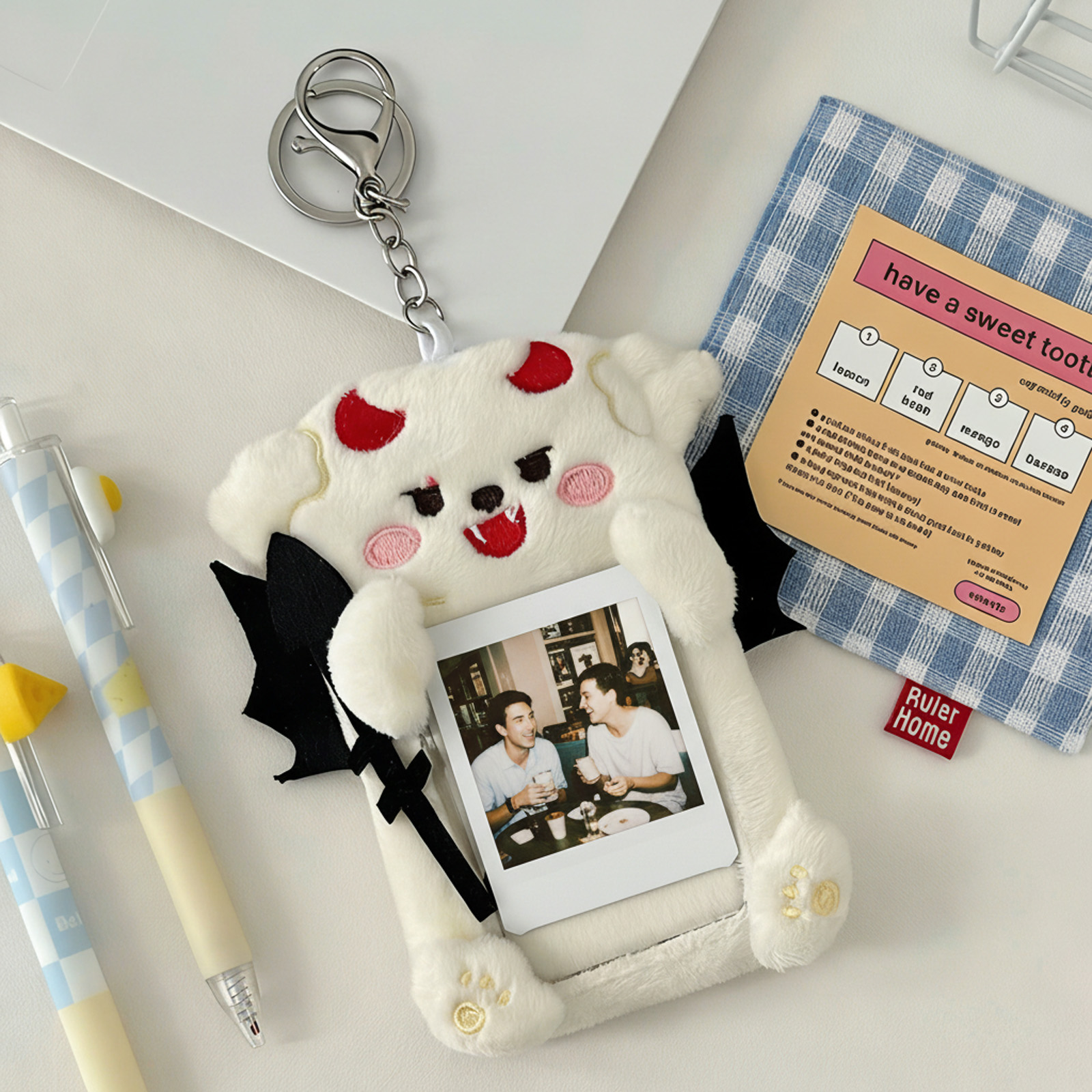 Plush Angel Devil Keychain Cut - Women'S Fashion Backpack ulasan dan harga