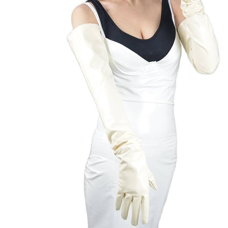 60cm Extra Long Patent Leather - Women Fashion Over 60 ulasan dan harga