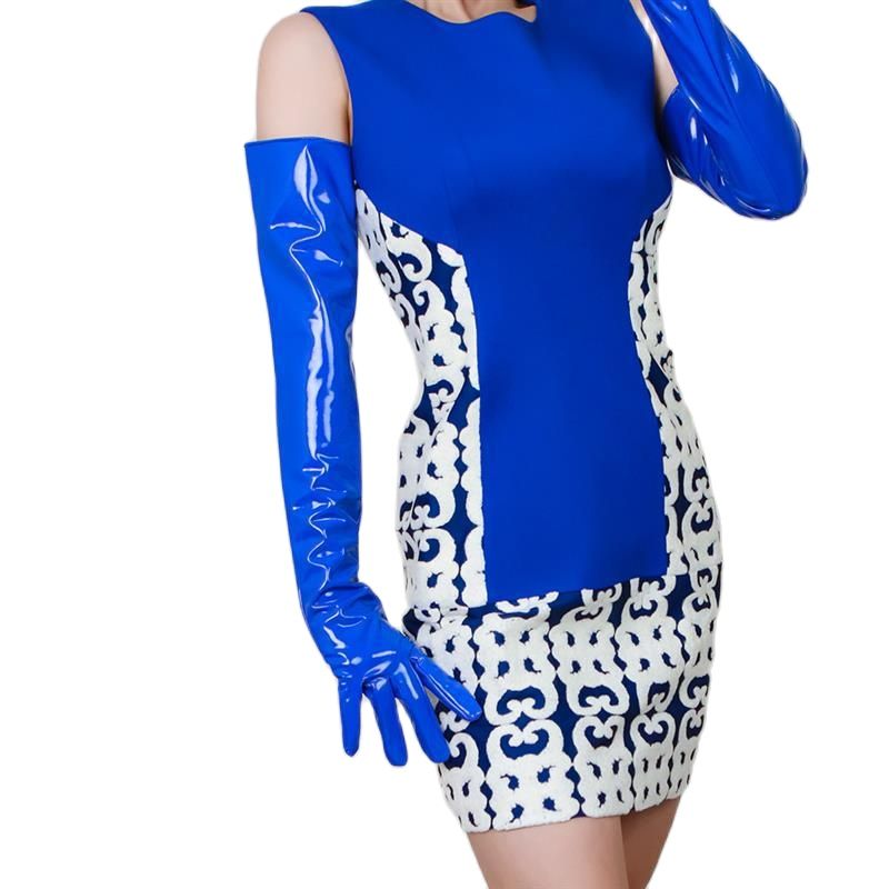 60cm Extra Long Patent Leather - Women Fashion Over 60 ulasan dan harga
