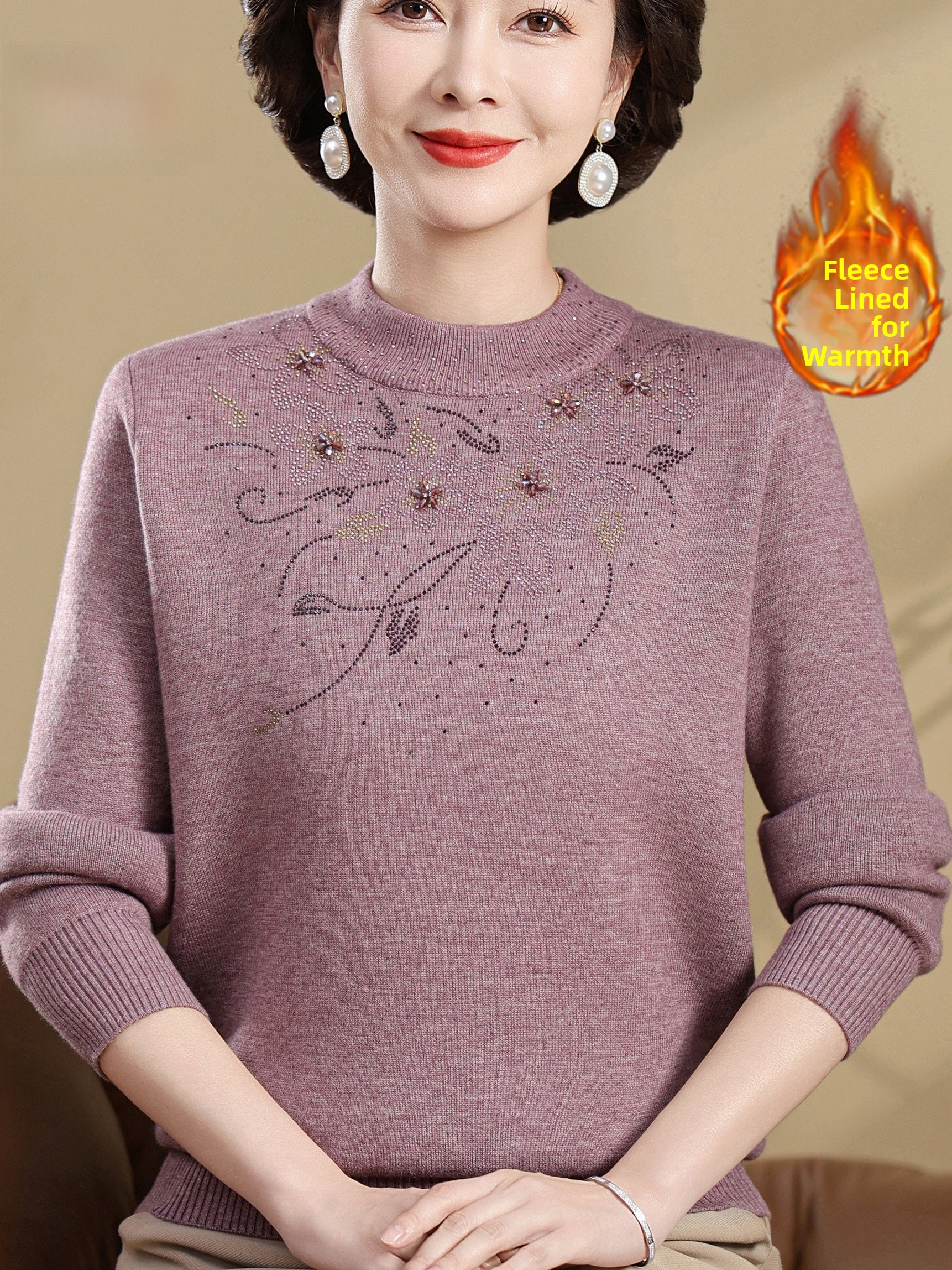 Fashionable Thickened Woolen S - Women Fashion Over 60 ulasan dan harga
