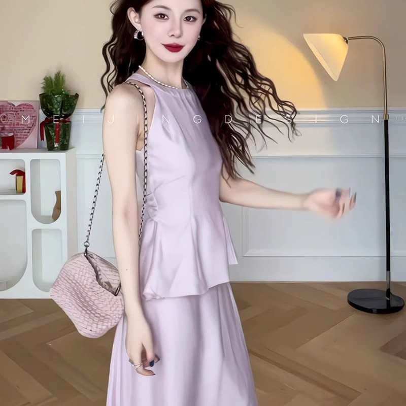 New Two Piece Set Women Summer - Women'S Fashion Vest Tops ulasan dan harga