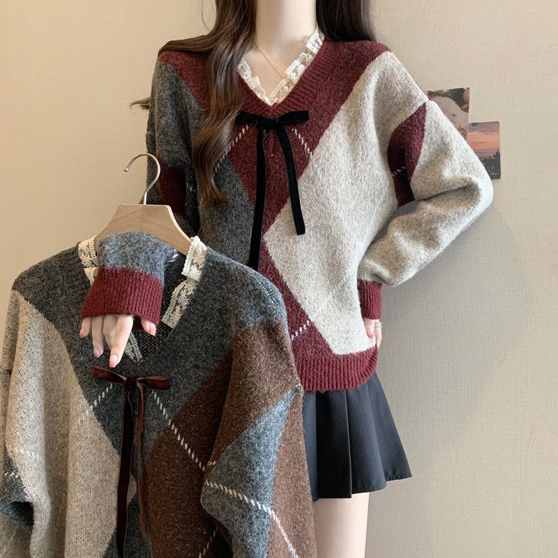 Knitted Sweaters For Women V N - Women'S Fashion Trends Fall 2025 ulasan dan harga