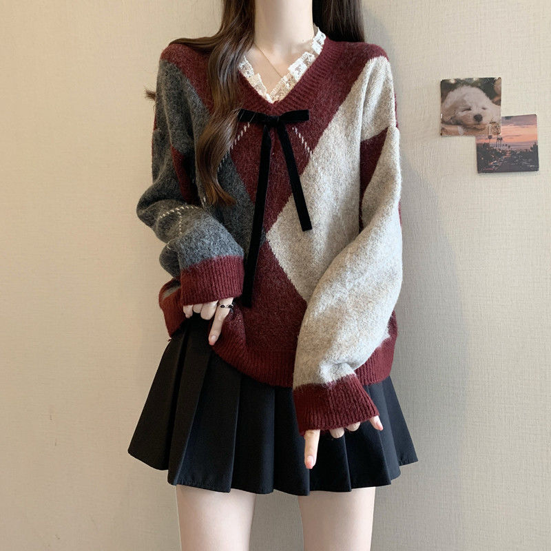 Knitted Sweaters For Women V N - Women'S Fashion Trends Fall 2025 ulasan dan harga