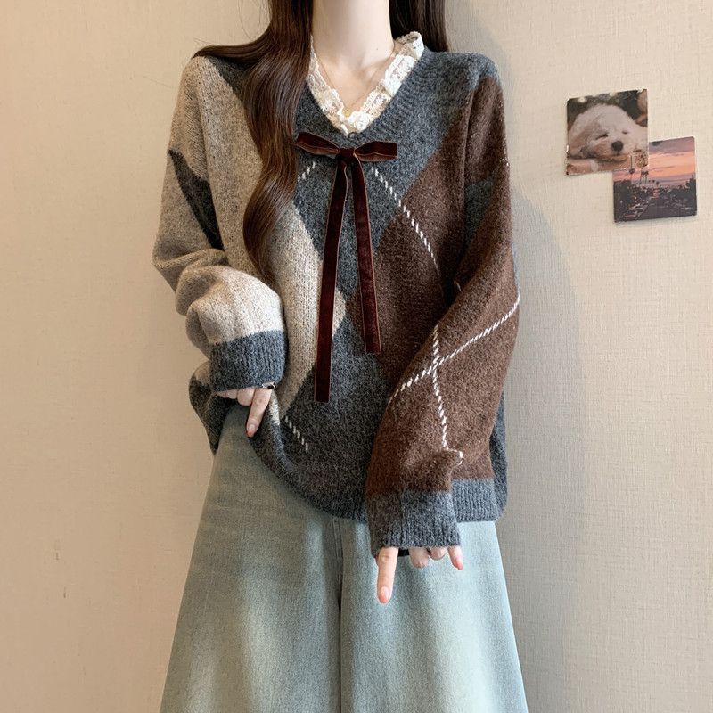 Knitted Sweaters For Women V N - Women'S Fashion Trends Fall 2025 ulasan dan harga