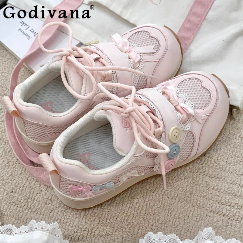 Japanese Cute Girls Sweet Lo S - Sneakers Fashion Women ulasan dan harga