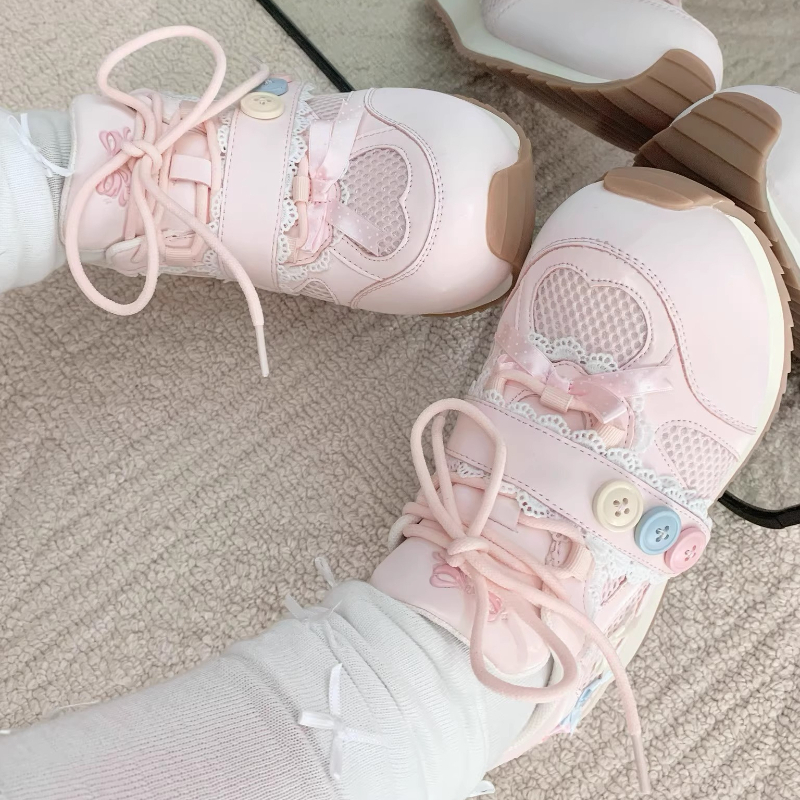 Japanese Cute Girls Sweet Lo S - Sneakers Fashion Women ulasan dan harga