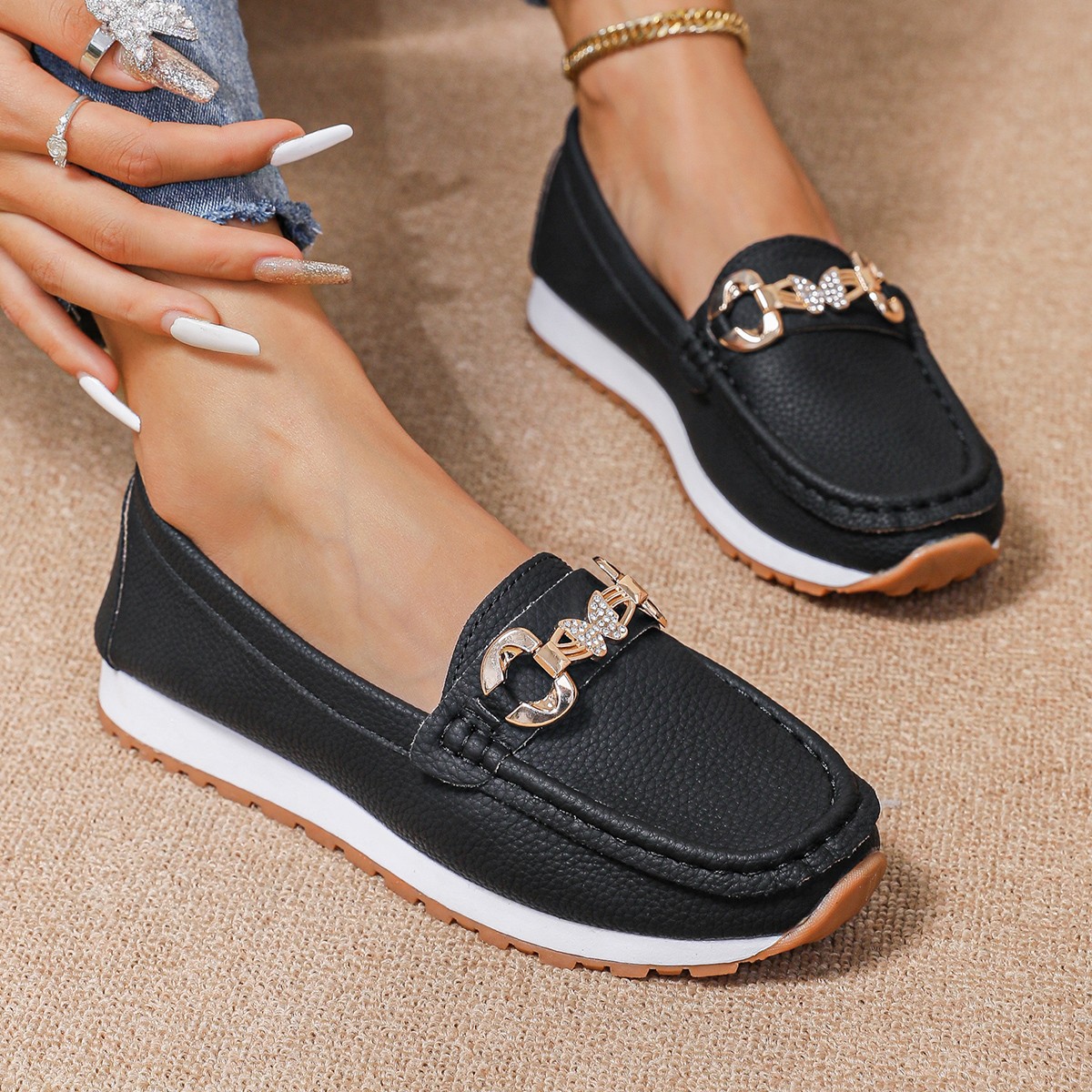 2026 New Women Flats Spring Au - Sneakers Fashion Women ulasan dan harga