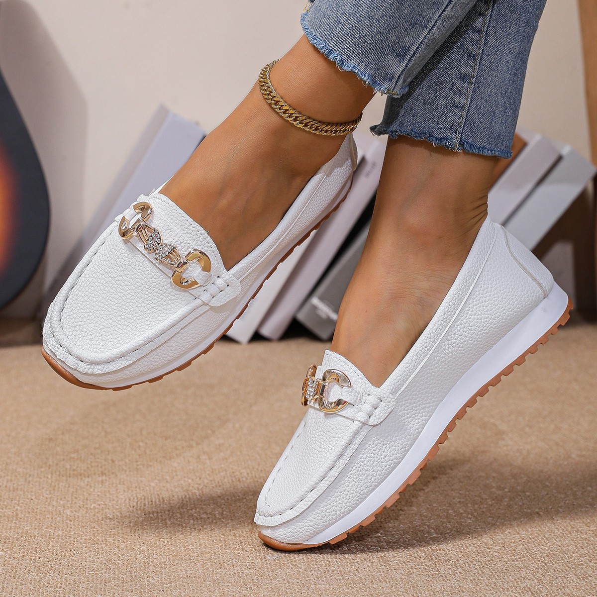 2026 New Women Flats Spring Au - Sneakers Fashion Women ulasan dan harga