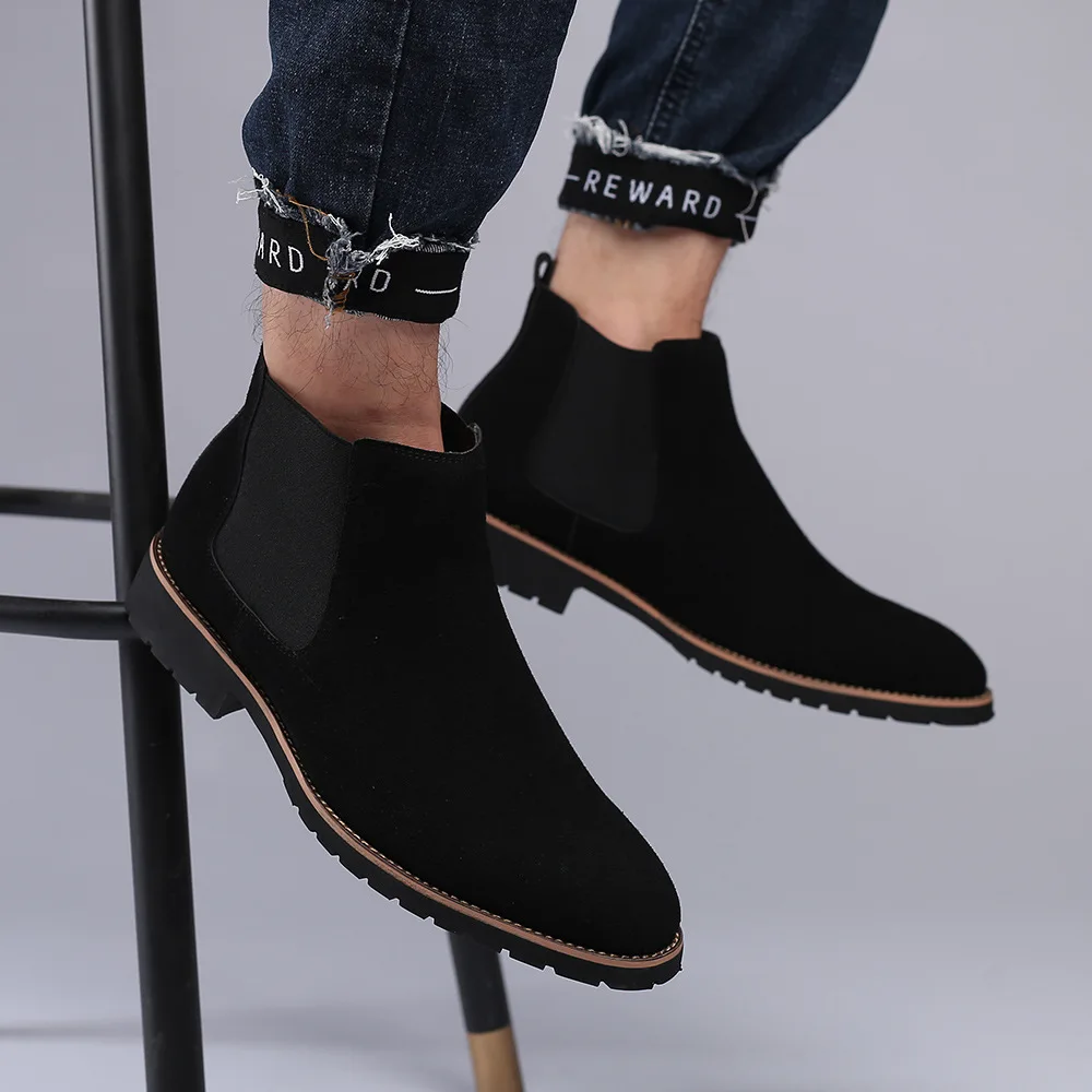 Men Ankle Boots British Style  - Women'S Fashion Winter 2025 ulasan dan harga