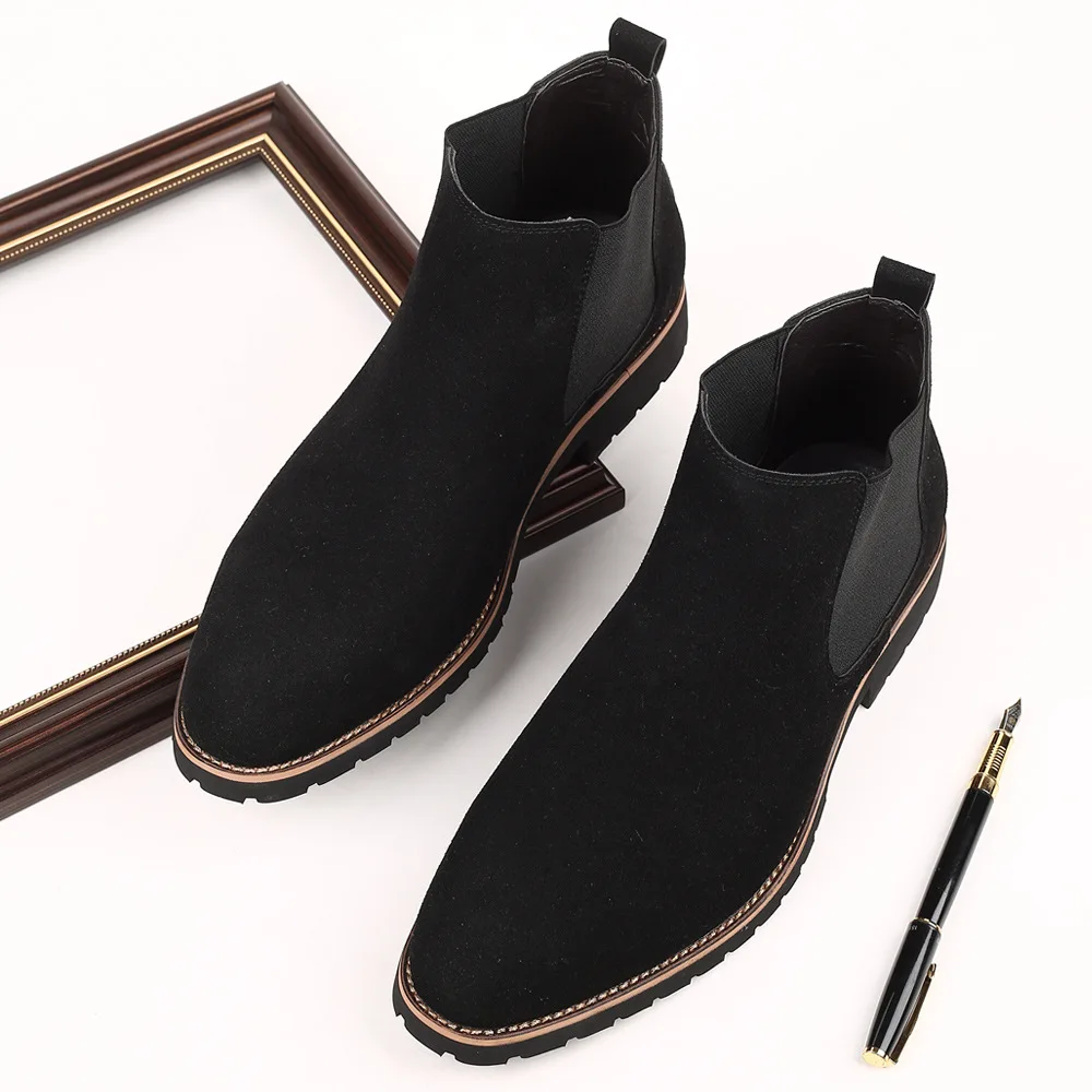 Men Ankle Boots British Style  - Women'S Fashion Winter 2025 ulasan dan harga