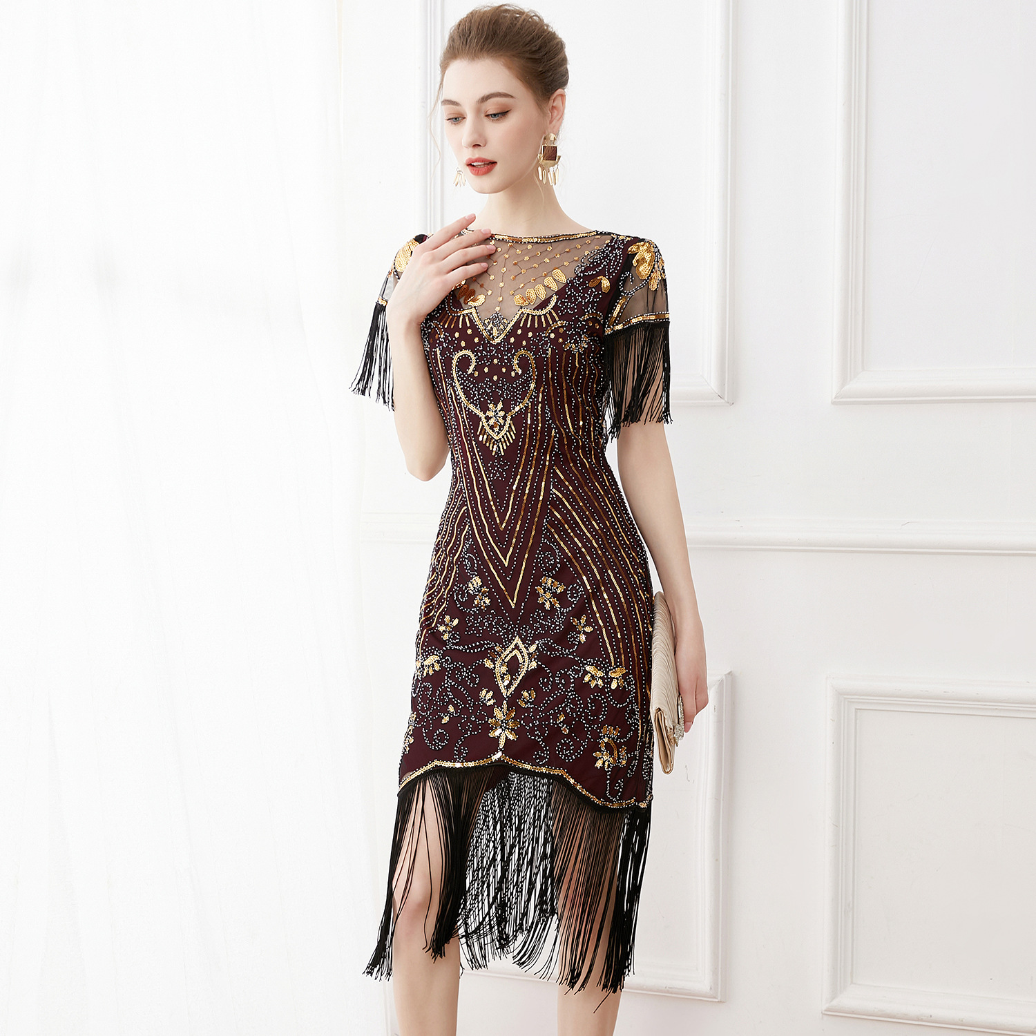 1920s Cosplay Costume Flapper  - Women'S Fashion Of The 1920S ulasan dan harga