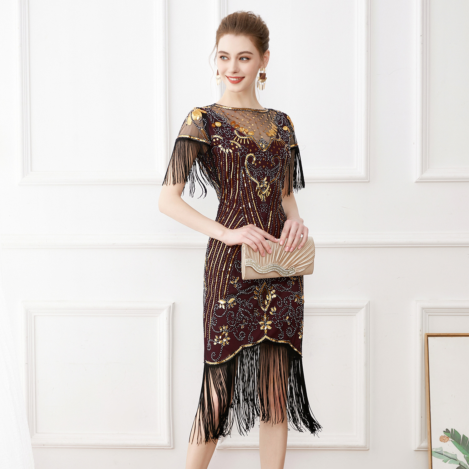 1920s Cosplay Costume Flapper  - Women'S Fashion Of The 1920S ulasan dan harga