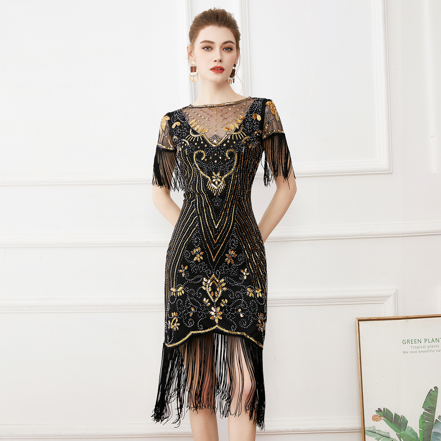 1920s Cosplay Costume Flapper  - Women'S Fashion Of The 1920S ulasan dan harga